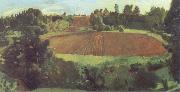 Konstantin Somov Ploughland oil